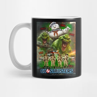 Ghostbusters Classic Slime Ghost Logo Graphic Classic T-Shirt Mug